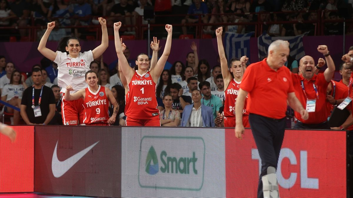 Yunanistan’ı deviren Potanın Perileri çeyrek finale yükseldi